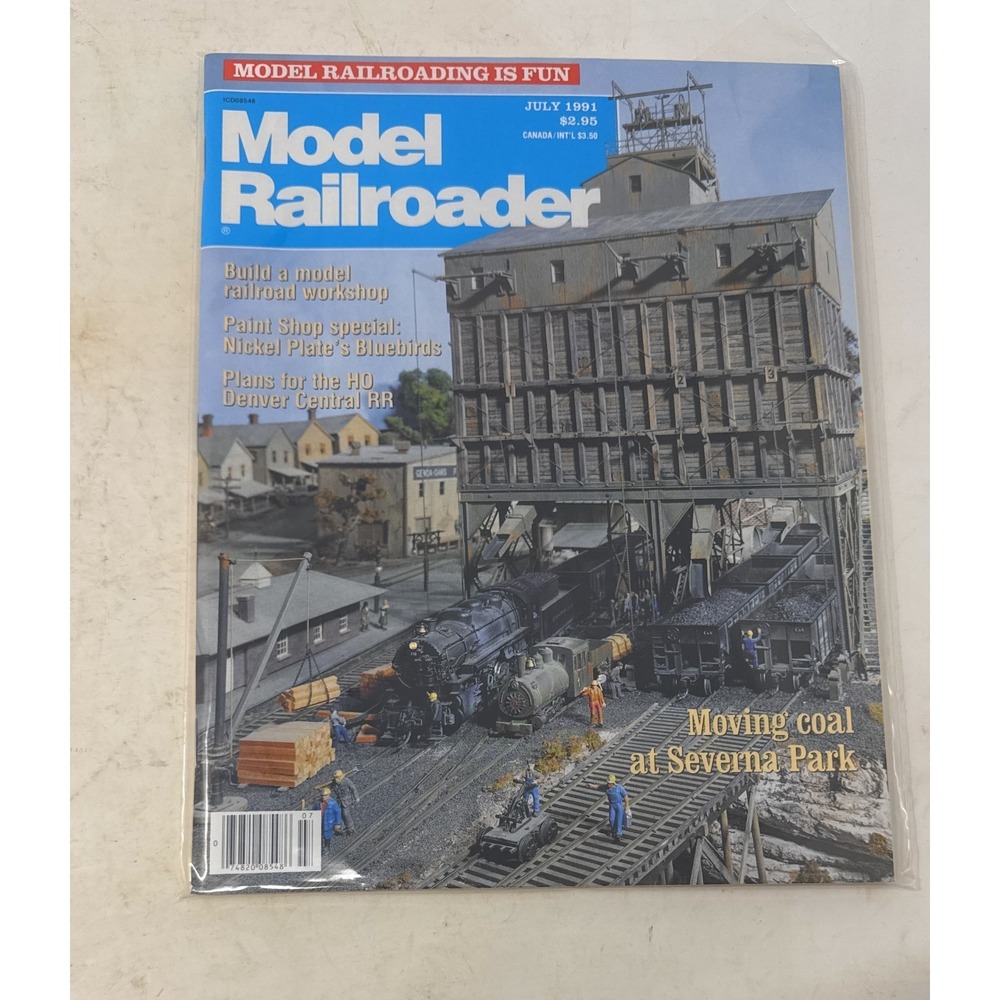 Model Railroader Magazine July 1991